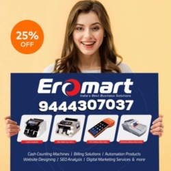  Eromart cash counting and billing machines company in erode tamilnadu india